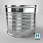 Round Tin Can Medium 3D model