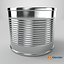 Round Tin Can Medium 3D model