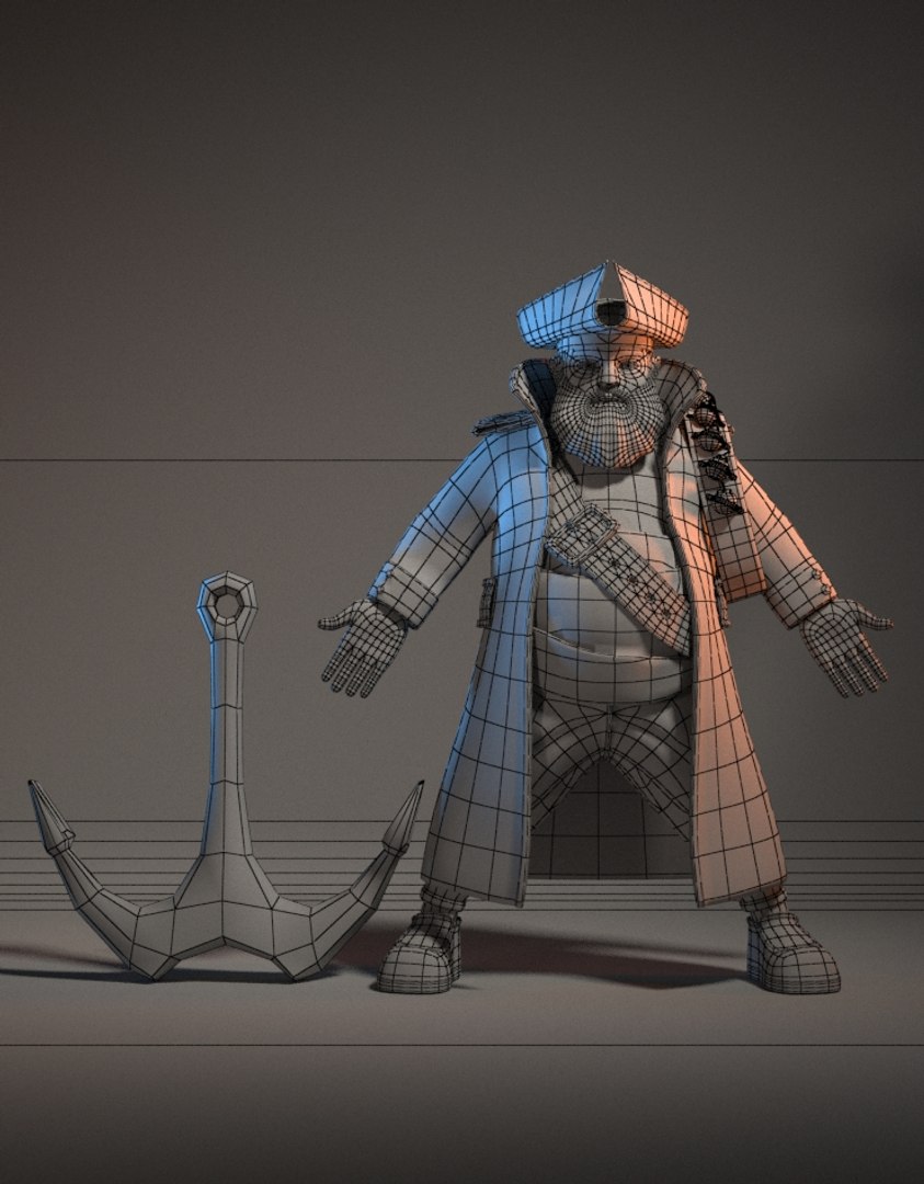 Rigged Animation 3D Model - TurboSquid 1629443