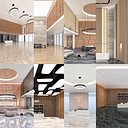 Lobbys und Rezeptionen Paket 01