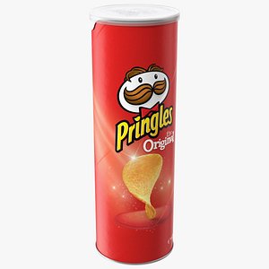 3D Pringles Original Potato Chips Can