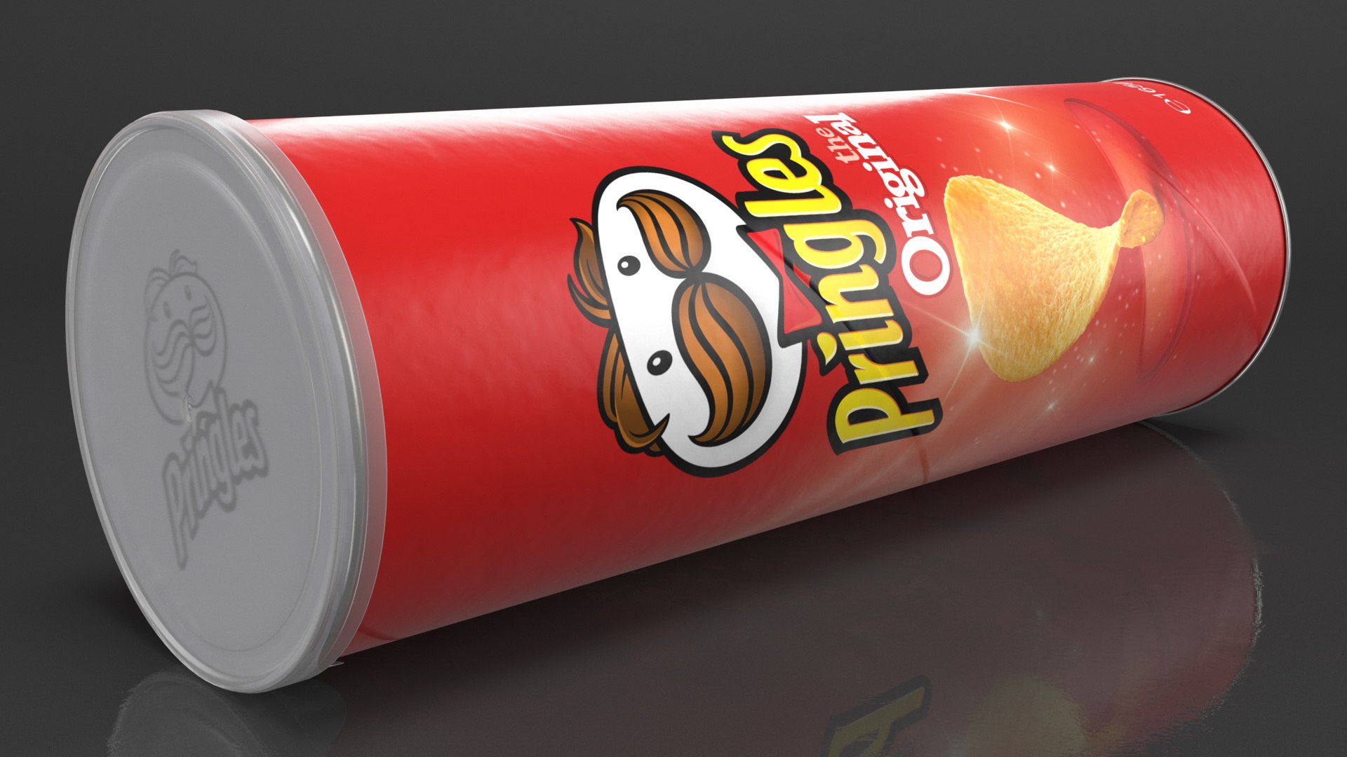 3D Pringles Original Potato Chips Can - TurboSquid 1744180