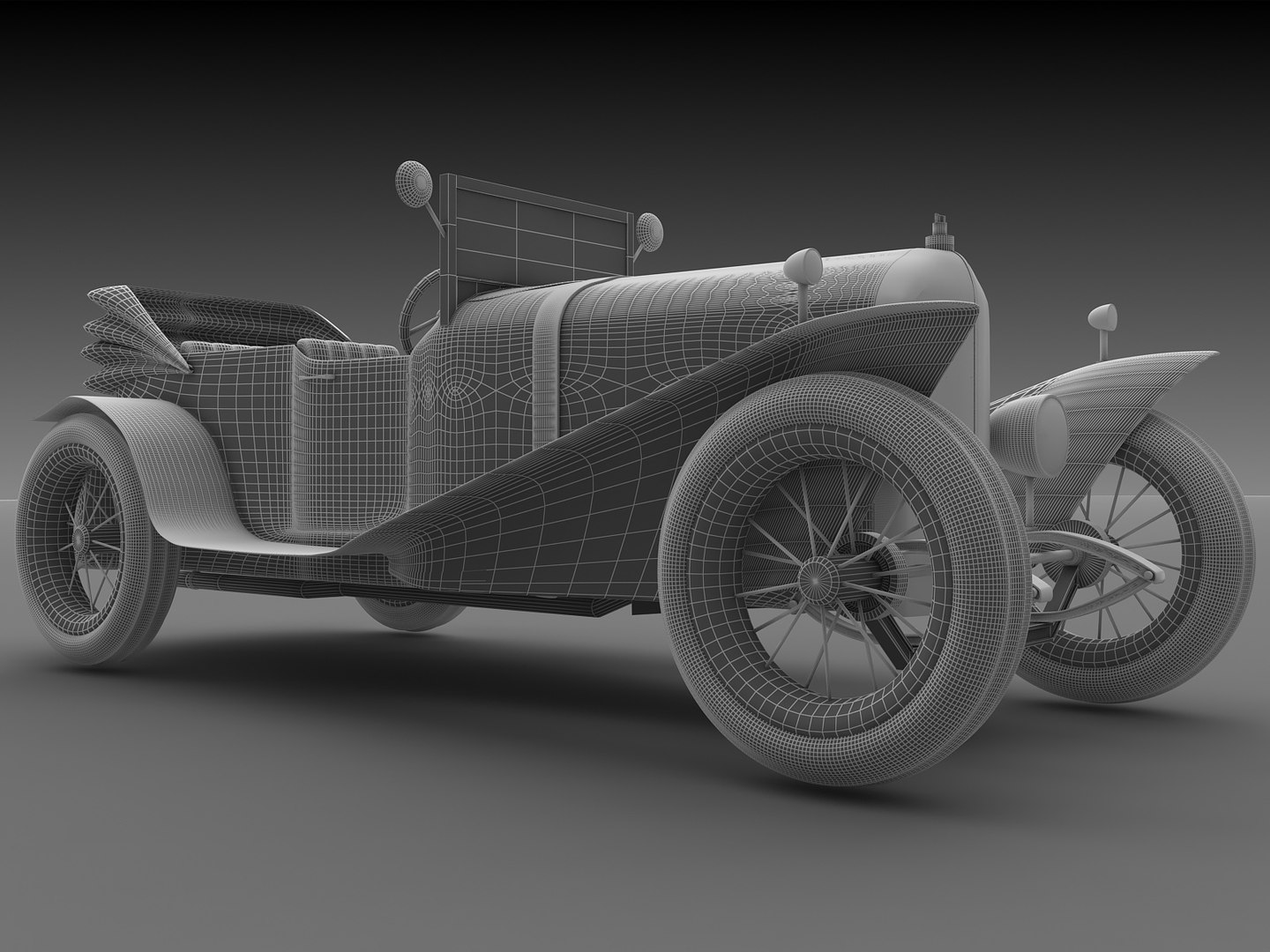 3D Bentley 1926 - TurboSquid 1227242