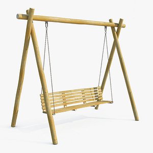 max garden wood swing