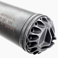 OSS Suppressor HX-QD 5x56 - game ready 3D Low-poly model