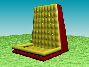 3d model inflatable wall