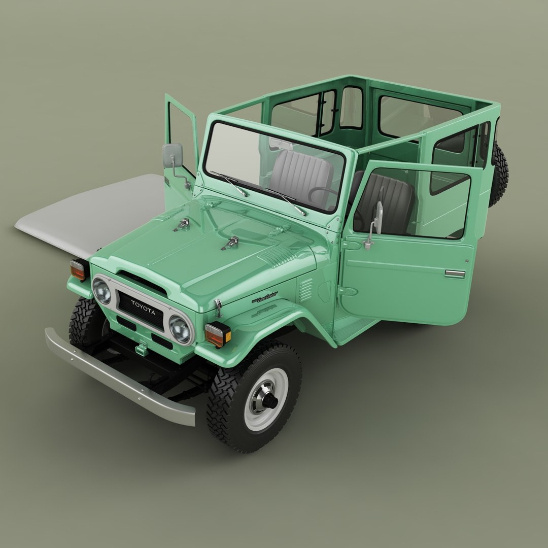 Toyota FJ40 model https://p.turbosquid.com/ts-thumb/FK/Lsritf/64/fj406a/jpg/1754290163/1920x1080/fit_q87/a0f257de8815b6159f1e57f7b9cf0e88588b78a8/fj406a.jpg