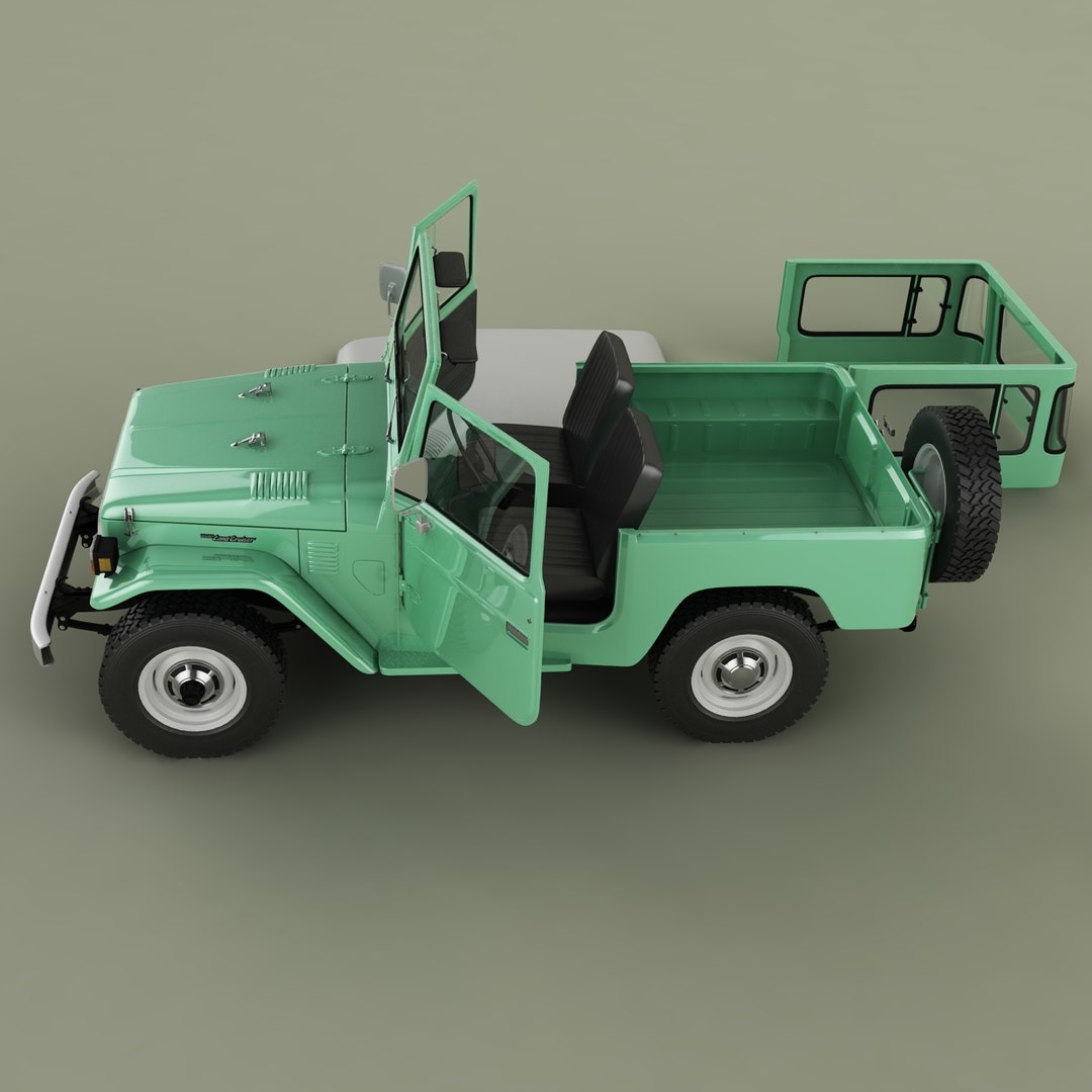 Toyota FJ40 model https://p.turbosquid.com/ts-thumb/FK/Lsritf/LM/fj407a/jpg/1754290165/1920x1080/fit_q87/a57d6cf0717b3e2a7856039def0248e1cef49913/fj407a.jpg
