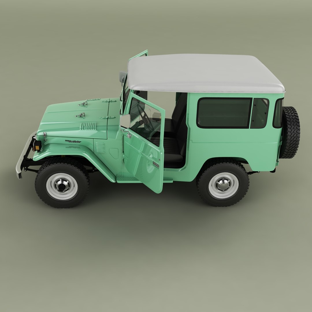 Toyota FJ40 model https://p.turbosquid.com/ts-thumb/FK/Lsritf/gj/fj407/jpg/1754290163/1920x1080/fit_q87/d629d9fbf6fba451d37c29c0dc49e9ff827af6d7/fj407.jpg