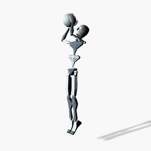 Mocap Basketball shoot model