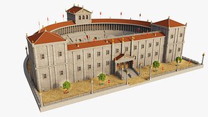 3D Ancient Roman Theatre model