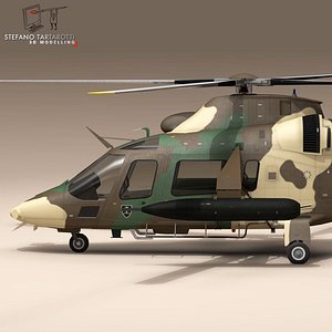 aw109luh south africa aw109 3d model