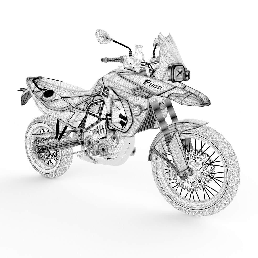 BMW F800gs 2009 3D - TurboSquid 2054218