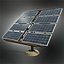 3d model solar panels