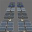 3d model solar panels