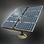 3d model solar panels
