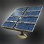 3d model solar panels