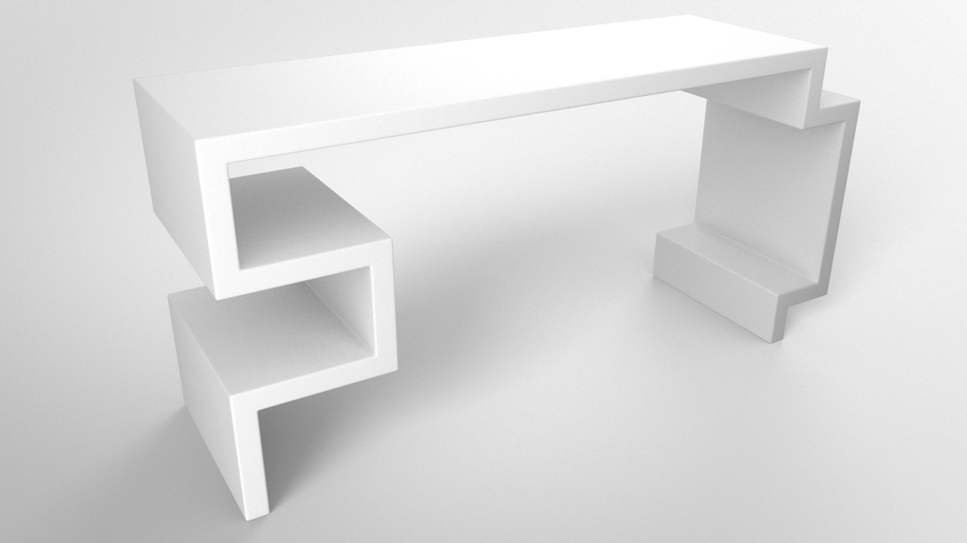 3D Computer Table Model - TurboSquid 1165402