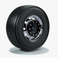 Truck Wheel tire with rim