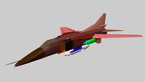 3D MIG-27D AIRCRAFT