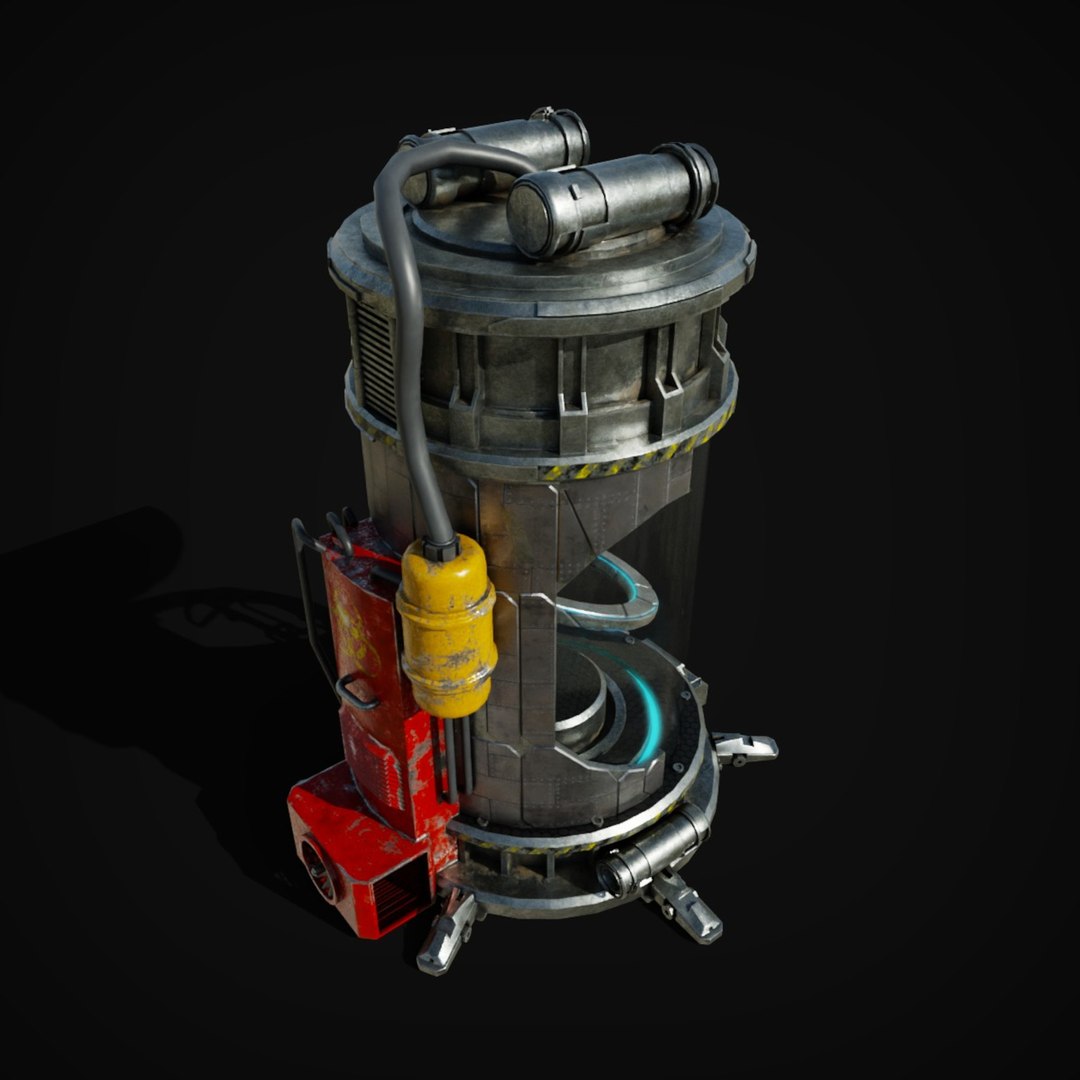 Sci-fi Clonning Vat 3D Model - TurboSquid 2087873
