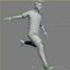 3d model lionel messi soccer animations