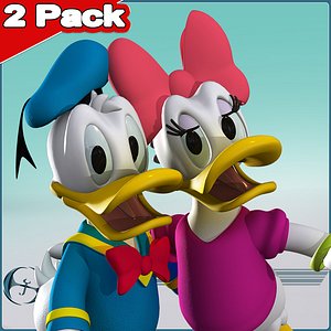 2Pack: Donald & Daisy
