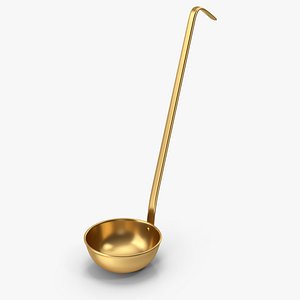 3D Gold Ladle