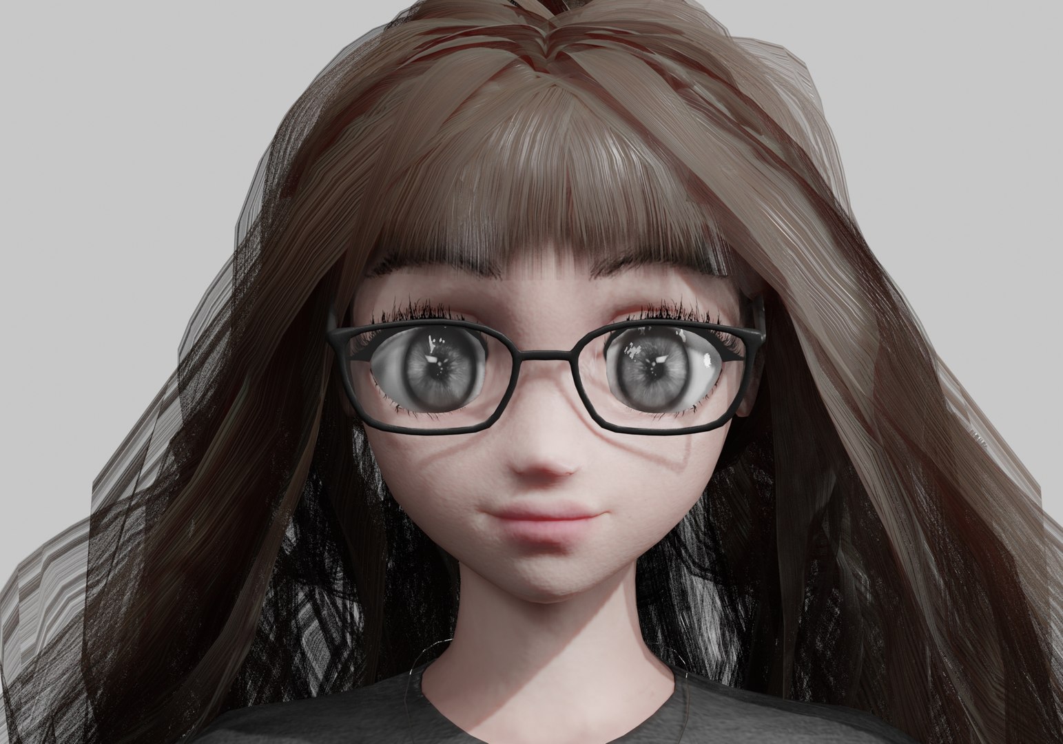 3D Beautiful Basic Girl V36374 - TurboSquid 2281738