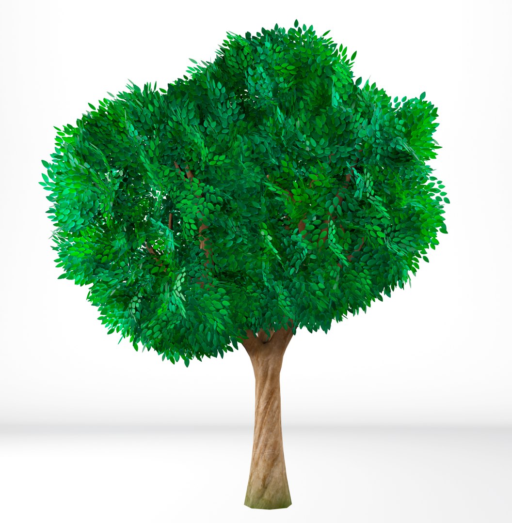 Stylized Trees 3d Model Turbosquid 1982460