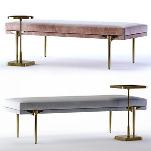 3D andrea bench kaela table model