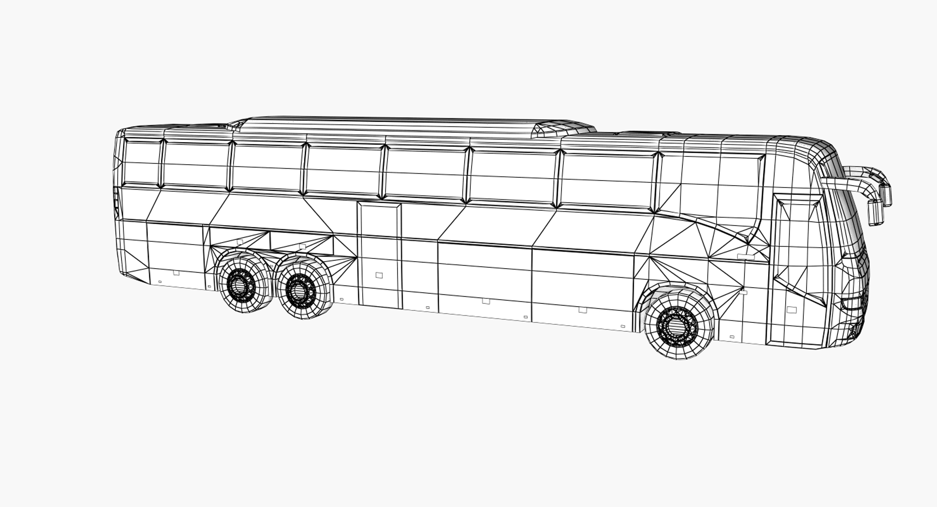 3d model 9700 bus