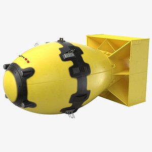 Fat Man Nuclear Bomb Yellow