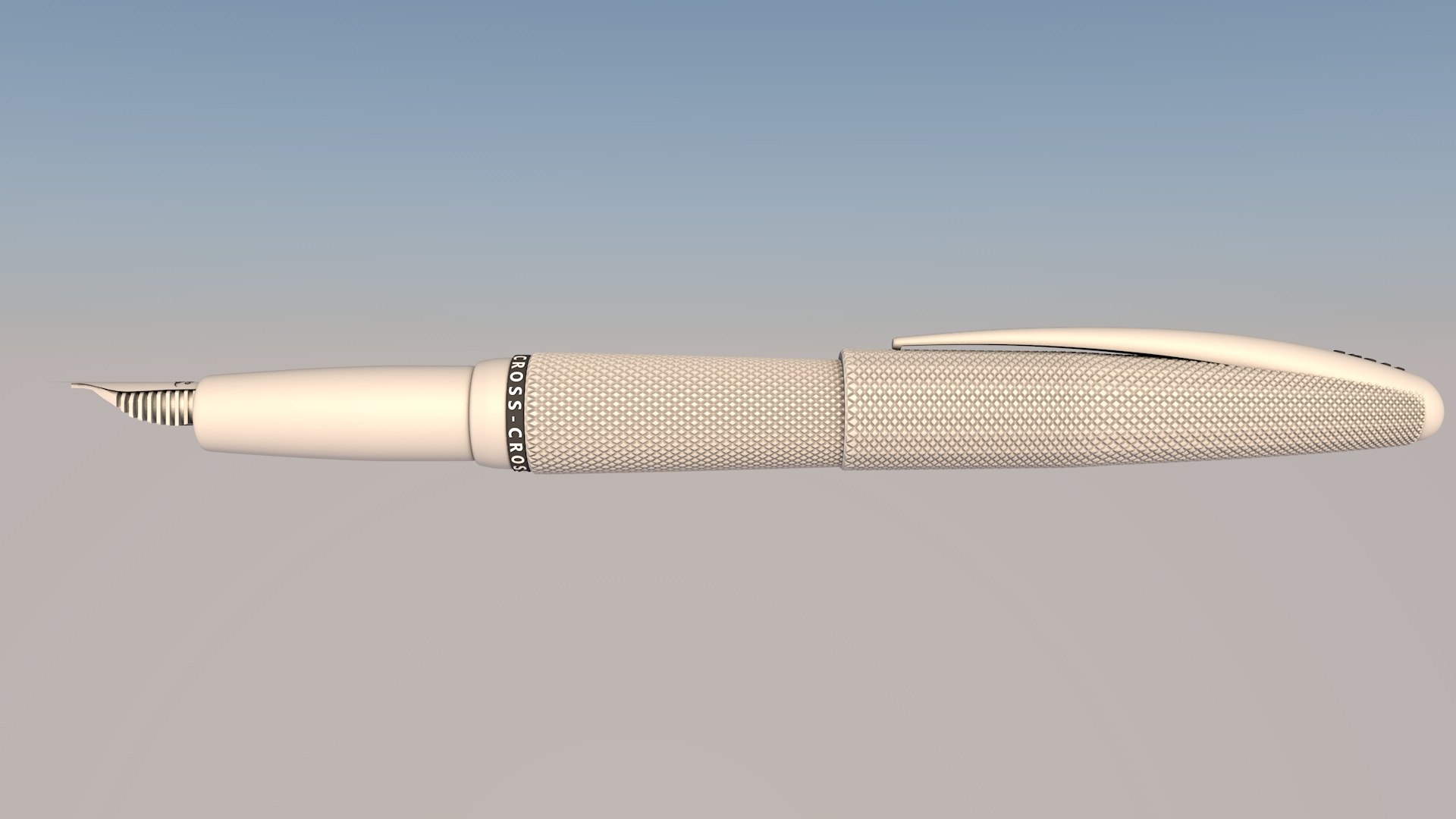 Fountain Pen 3D Model - TurboSquid 1847686