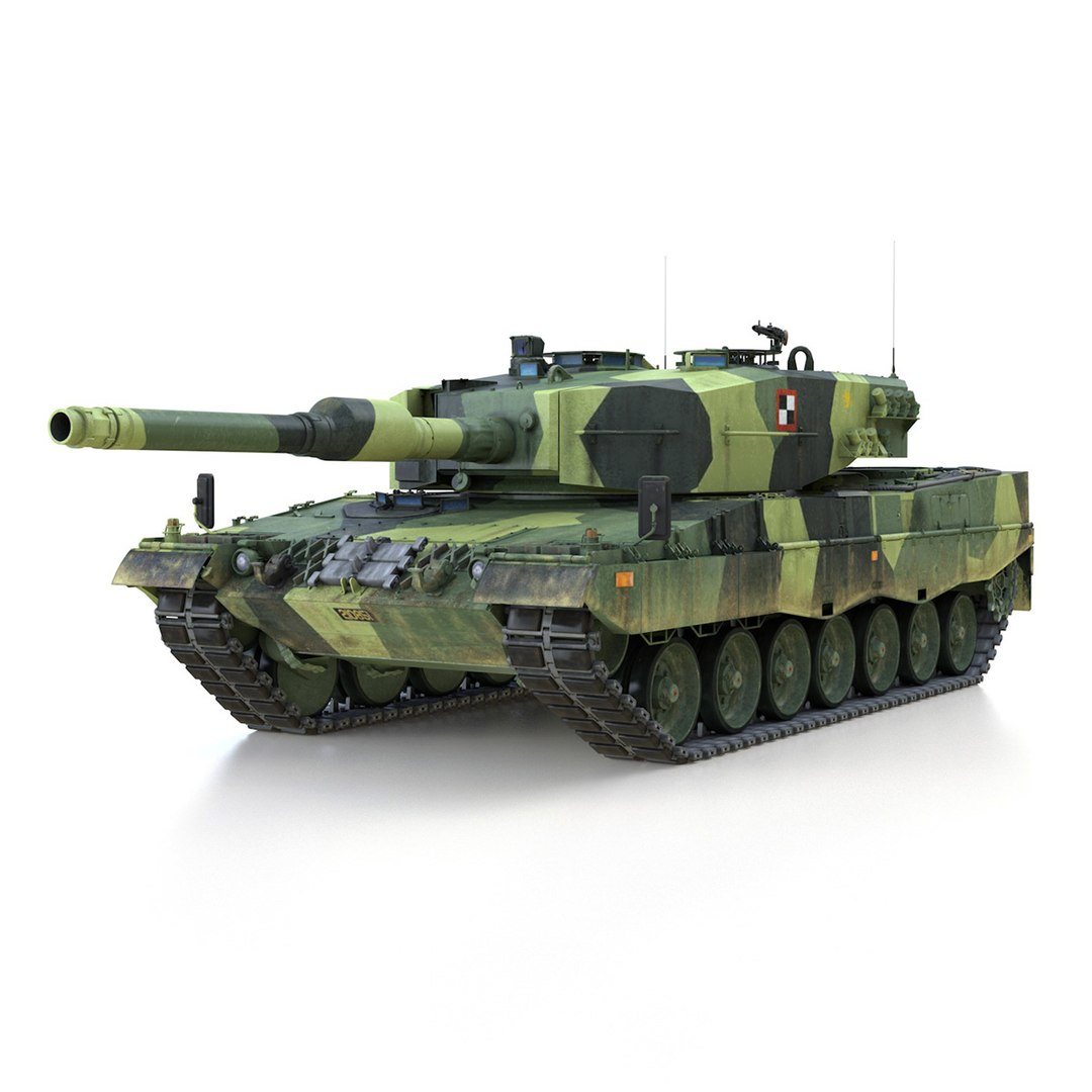 3d - 2 Battle Tank Model