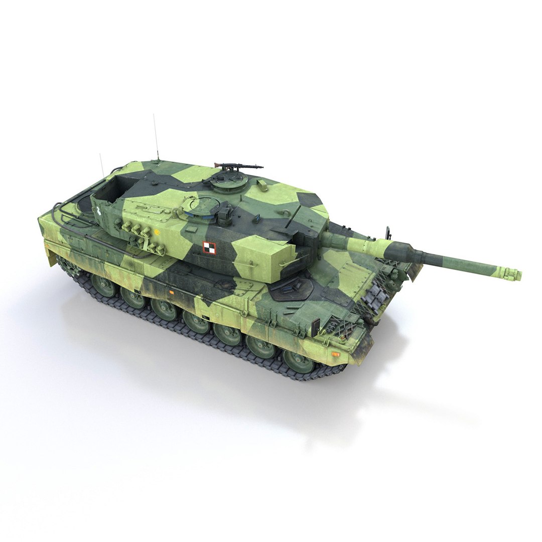 3d - 2 Battle Tank Model