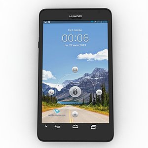 3d huawei ascend mate model
