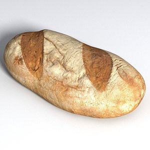 3D model bread