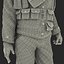 American WWII Infantry Soldier Rigged