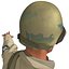 American WWII Infantry Soldier Rigged