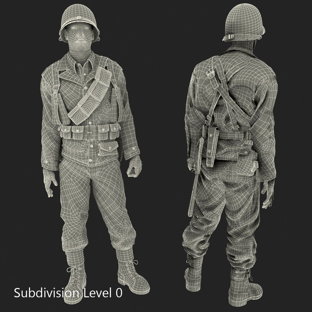 3d american wwii infantry soldier https://p.turbosquid.com/ts-thumb/FL/4MRR2R/eXarOUKR/americanwwiiinfantrysoldierrigged_6/jpg/1388398912/1920x1080/fit_q87/7667a08a3afdbfd40f52928ff98550b8dd2bde27/americanwwiiinfantrysoldierrigged_6.jpg