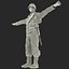 American WWII Infantry Soldier Rigged