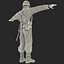 American WWII Infantry Soldier Rigged