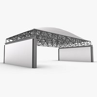 Concave Roof Truss