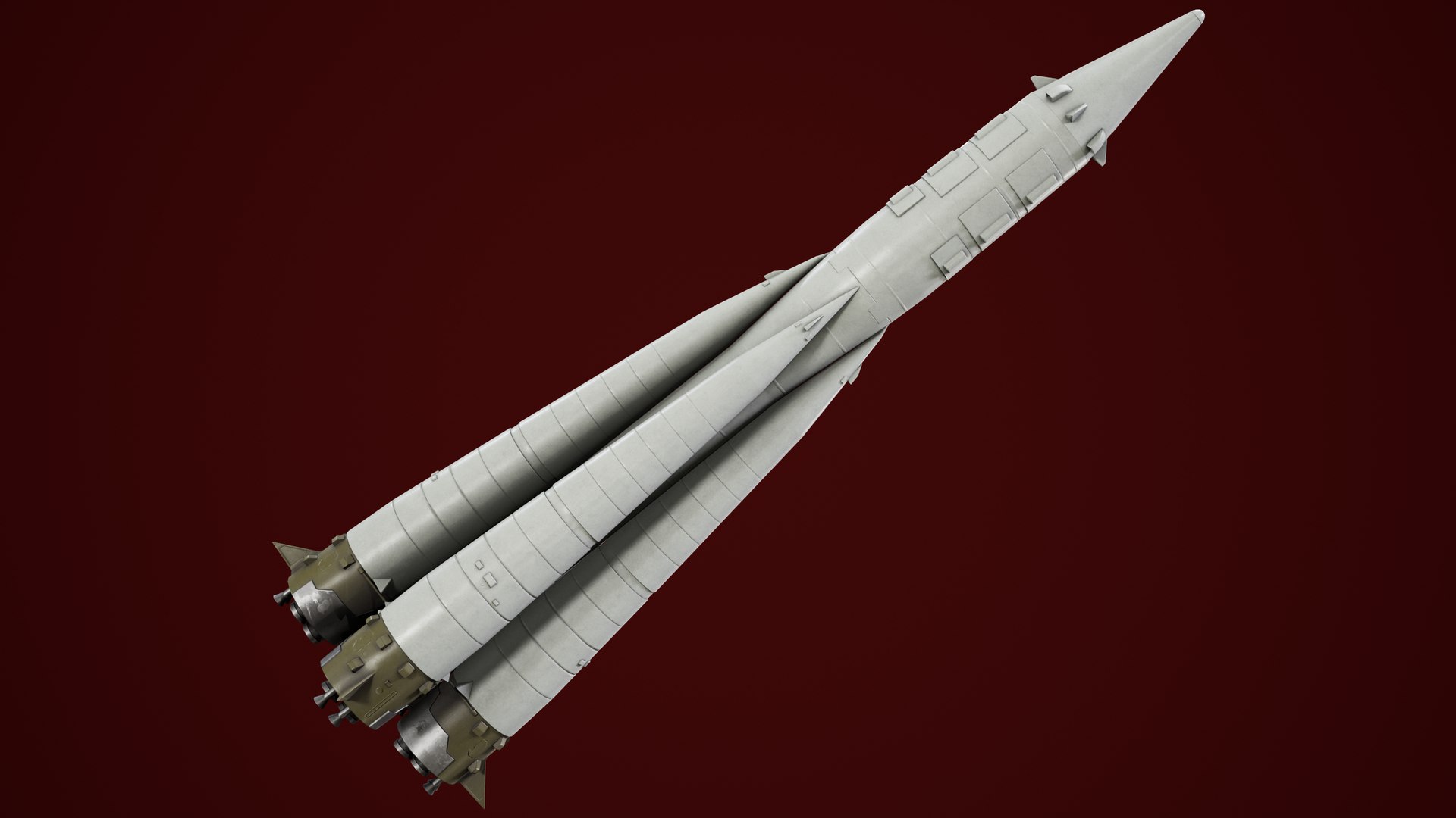 3D R-7 Semyorka Ballistic Missile https://p.turbosquid.com/ts-thumb/FL/6HwhJu/gZ/07/png/1645386810/1920x1080/fit_q87/2a4a0f9376adb58d6d731f0adb8140e483e06219/07.jpg