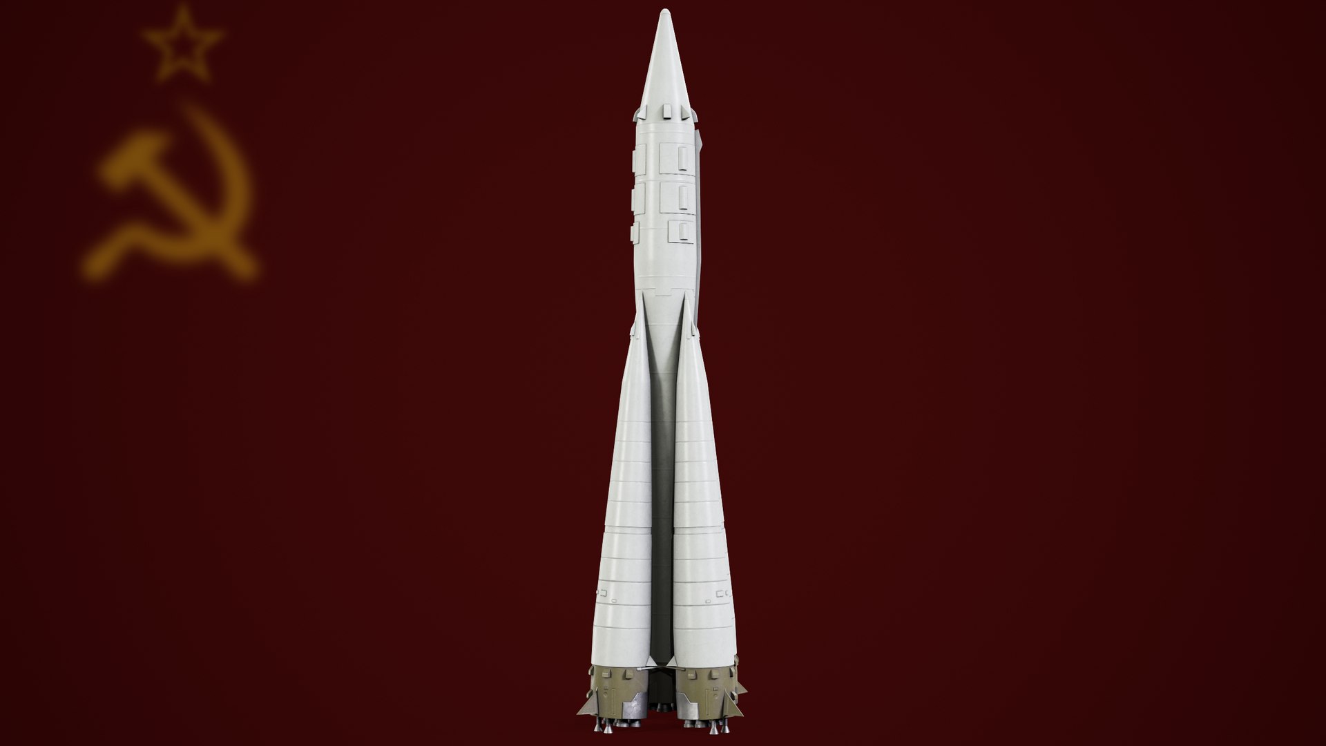 3D R-7 Semyorka Ballistic Missile https://p.turbosquid.com/ts-thumb/FL/6HwhJu/tC/03/png/1645386799/1920x1080/fit_q87/d9234d77064a144df637d64d40daac2f72b23440/03.jpg