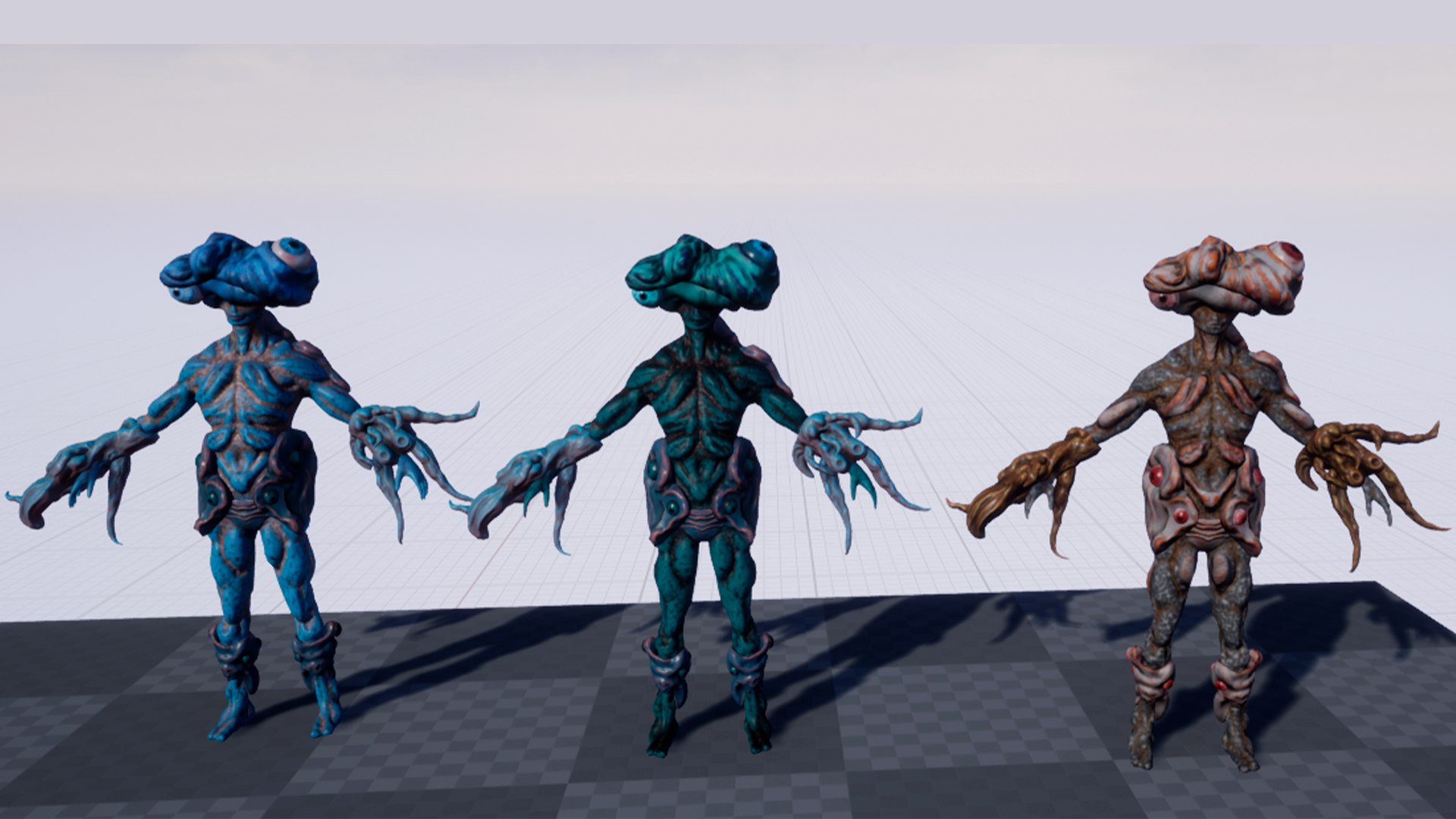 Fearful Creatures Mini Pack 3D Model - TurboSquid 2396081