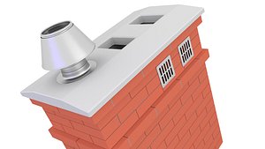 chimney 3D model