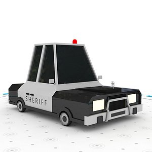 SheriffCar 3D model