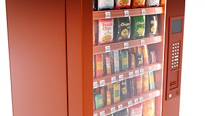 3D Vending Machine model